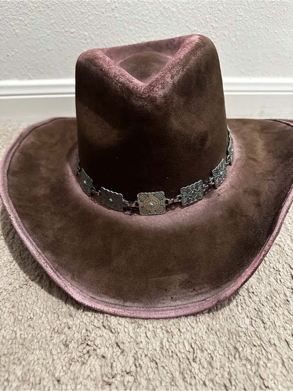 freebird Brown and purple hat